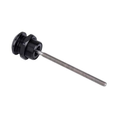 for SCX10 PRO Gspeed Comp 1/10 1 PCS Aluminium Alloy Push Button Quick Release Latch Body Pins RC Car Crawler for LCG Rig Builds RC Car Upgrade Part(Black)