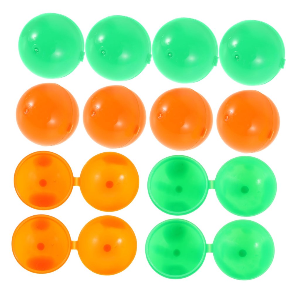 CIMAXIC 25pcs Hollow Pong Balls Lottery Balls for Raffle School Community Events Lightweight Plastic Bright Colors
