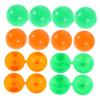 CIMAXIC 25pcs Hollow Pong Balls Lottery Balls for Raffle School Community Events Lightweight Plastic Bright Colors view 1