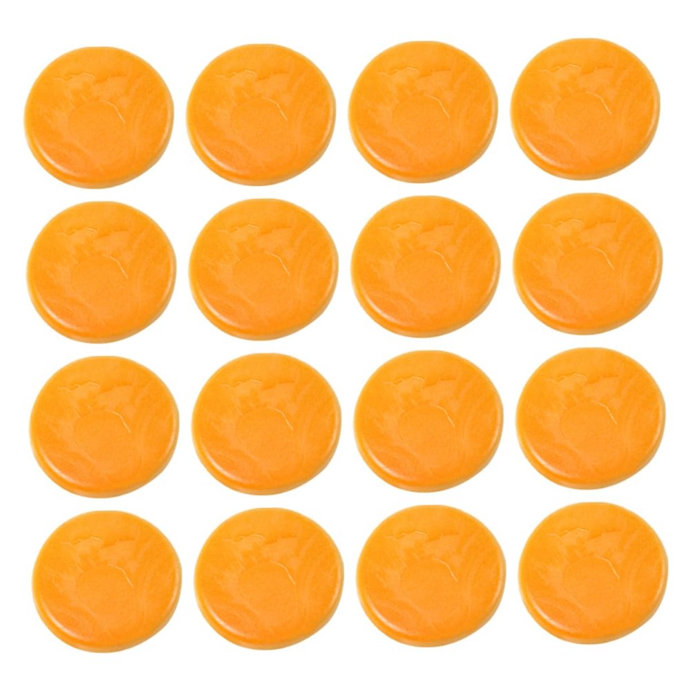Vaguelly 20pcs Realistic Artificial Biscuit Models for Bakery Display and Photography Props Safe Material Simulation Cookies for Home Decoration and Teaching Tools