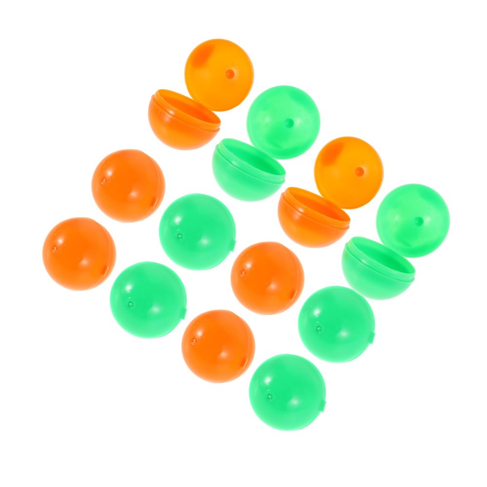 COLLBATH 25pcs Fillable Lottery Balls Hollow Plastic Bulk Balls Party Toy Raffle Toys Raffle Machine Board Game