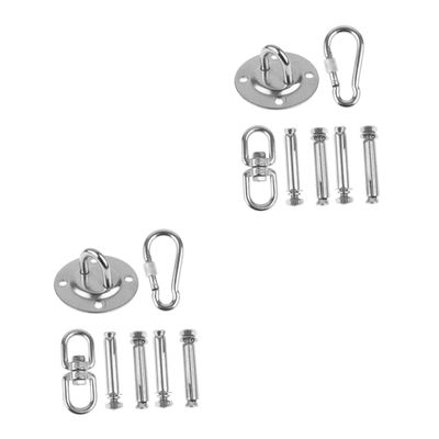Abaodam 2sets Heavy Duty Ceiling Wire Hanger Swing Hanger for Indoor Swing Chair