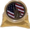 10 Display Stands for Challenge Coin Holders Clear Acrylic Coin Not Included view 1