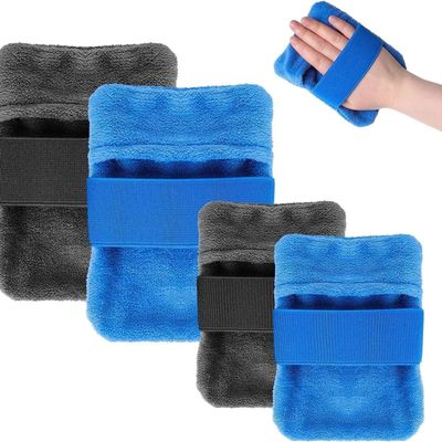 4Packs Sand Remover for Beach, Talc-Free Sand Removal Bags for Adults & Kids, Skin-Friendly Sands Off Bags Beach Vacation Camping Essentials