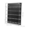 Angoily Acrylic Storage Box Display Case for Medals Badges Poker Chips Wall Mounted Holder for Collectors Enthusiasts Idea view 2