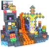 100PCS Magnetic Blocks - Build Mine Magnet World Mine Sword Adventure Set, Building Toys Classroom Must Haves Learning Sensory Toys for 3 4 5 6 7 8 Toddlers Kids Games Birthday Gifts for Boys & Girls view 1