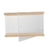 Toddmomy Transparent Display Box for Dolls and Figurines Dust Storage Case Sliding Door for Home Display Organizing Toys and Collectibles view 1