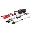 Ecoyin CNC LED Rear Tail Brake Side Spot Light Lamp for 1/5 Rc Car HPI ROVAN KM BAJA 5B 5SC Truck Parts (Red) view 4