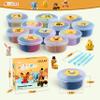 ARTPAR Air Dry Clay Kit for Kids-12 Animals Modeling Magic Clay,DIY Art Crafts Molding Clay Set,Ultra Light & Soft, Safe & Non-Stick with Sculpting Tools & Tutorials, Unique Gifts for Boys & Girls view 2