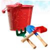 VICASKY 1set Garden Tool Boy Girl Portable Gardening Kit Handy Shovel Rake and Bucket Lightweight Tools for Easy and Gardening Activities Random Color view 2