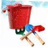 VICASKY 1set Garden Tool Boy Girl Portable Gardening Kit Handy Shovel Rake and Bucket Lightweight Tools for Easy and Gardening Activities Random Color view 3