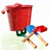 VICASKY 1set Garden Tool Boy Girl Portable Gardening Kit Handy Shovel Rake and Bucket Lightweight Tools for Easy and Gardening Activities Random Color view 4