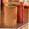 DECHOUS Bamboo Tube Hexagram Tool Divination Game Chinese Style Pot Buddhist Fortune-Telling Coin view 4