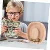 Abaodam Letter Wooden Piggy Bank Boys and Girls Savings Bank Educational Play Money for Boys and Girls Ages view 4