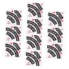 DIYEAH 10pcs Car Funny Stickers Road Sign Traffic Signs for Bedroom Boys and Girls Educational Playroom Decorative Stickers view 1