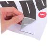 DIYEAH 10pcs Car Funny Stickers Road Sign Traffic Signs for Bedroom Boys and Girls Educational Playroom Decorative Stickers view 3
