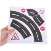 DIYEAH 10pcs Car Funny Stickers Road Sign Traffic Signs for Bedroom Boys and Girls Educational Playroom Decorative Stickers view 4