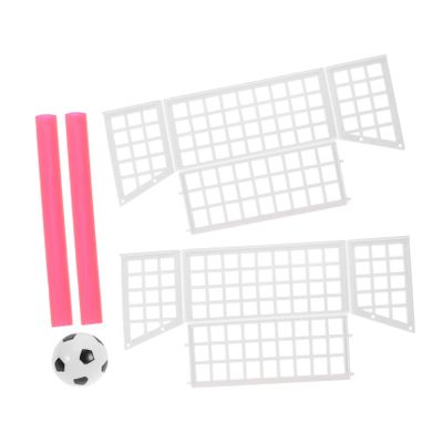 BESTonZON 10pcs Mini Foosball for Boys and Girls Table Soccer Game Replacement for Indoor Fun and Parties Develops Motor Skills and Cognitive Abilities for Family and Friends