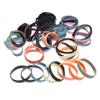 BESPORTBLE 100pcs Inspirational Wristbands Motivational Quotes Silicone Bracelets Wide Wristband Bracelets Elastic Silicone Bands Diy Bands Unisex view 1
