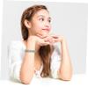 BESPORTBLE 100pcs Inspirational Wristbands Motivational Quotes Silicone Bracelets Wide Wristband Bracelets Elastic Silicone Bands Diy Bands Unisex view 4