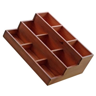 SOLUSTRE 9grid Crafts Display Stand Toy Model Display Rack Wood Shelf for Collections