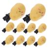 CALLARON 10pcs Potato Hair Clips Realistic Simulated Vegetable Hairpins Funny Decorations for Students and Daily Use view 1