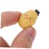 CALLARON 10pcs Potato Hair Clips Realistic Simulated Vegetable Hairpins Funny Decorations for Students and Daily Use view 4