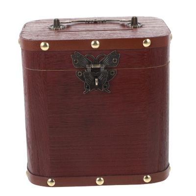 Abaodam Cute Wooden Money Bank Safe Storage Box for Coins Bills Boys and Girls Cash Jar Style Wooden Piggy Bank