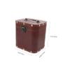 Abaodam Cute Wooden Money Bank Safe Storage Box for Coins Bills Boys and Girls Cash Jar Style Wooden Piggy Bank view 2