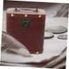 Abaodam Cute Wooden Money Bank Safe Storage Box for Coins Bills Boys and Girls Cash Jar Style Wooden Piggy Bank view 4