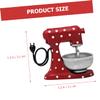 Yardwe 5pcs Miniature Kitchen Mixer Toy for Boys and Girls Realistic Pretend Play Appliance Educational Kitchen Accessory for Boys and Girls for Christmas and Birthday Parties view 2