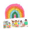 Abaodam 1set Rainbow for Boy Girl Birthday Party Design Includes Stick for Showers and Gender Reveal Celebrations Fun view 2