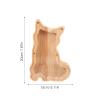 Abaodam Cute Wooden Dog Coin Bank Animal Shape Money Saving Box for Boy Girl Unique Home Decor Material for Teaching view 2