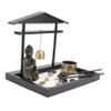 Cabilock 1set Zen Sand Table Decoration Resin Microlandscape Artware for Home Office Meditation for Friends Family Relieves Stress Promotes Relaxation view 1