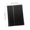 ARTIBETTER 1 Coin Collection Book Books for Collectors Collection Holder Album Coin Collector Books Organizer Coin Books The Collector Coin Albums for Collectors Coin Holder Black view 2