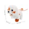 Kisangel Realistic Interactive Toy Dog Plush Walking Puppy That Barks and Its Tail for Boy Girl Aged Electronic Play Companion for Imaginative Fun view 2