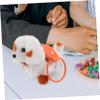 Kisangel Realistic Interactive Toy Dog Plush Walking Puppy That Barks and Its Tail for Boy Girl Aged Electronic Play Companion for Imaginative Fun view 4