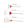 BESPORTBLE 1set Miniature Cleaning Tools Dollhouse Realistic Broom Mop and Toilet Plunger for Spaces and Dollhouse Decor and Easy to Maintain Accessories view 2