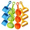 BESPORTBLE 1Set Beach Play Sand Digging with Shovels Rakes and Sifters for Outdoor Fun Beach Sandbox Garden Plastic Construction for Play view 1