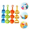 BESPORTBLE 1Set Beach Play Sand Digging with Shovels Rakes and Sifters for Outdoor Fun Beach Sandbox Garden Plastic Construction for Play view 3