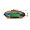 Kisangel Board Game Screen Table 6-Sided Flip Table Felt Covers Great for Christmas Drinking Games Ktv Bars and Social Gatherings view 2