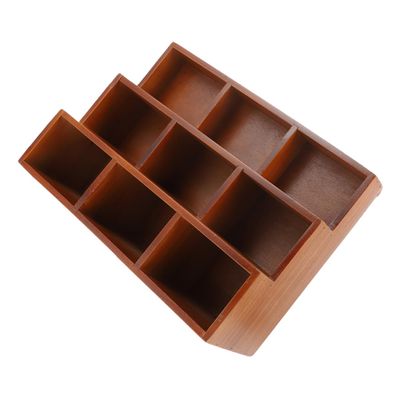 Happyyami 9grid Expandable Display Rack Strong Load-bearing Wood Toy Model Display Stand for Home