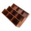Happyyami 9grid Expandable Display Rack Strong Load-bearing Wood Toy Model Display Stand for Home view 1