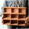Happyyami 9grid Expandable Display Rack Strong Load-bearing Wood Toy Model Display Stand for Home view 3
