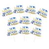 HOLIDYOYO Class of 2023 Cake Decorations 10pcs Graduation Cake Picks Decorative Cupcake Toppers view 1