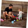 Yardwe Mini Gardening Tools Kit 15pc Set Mini Shovel Watering Can Rake for Boys and Girls view 4