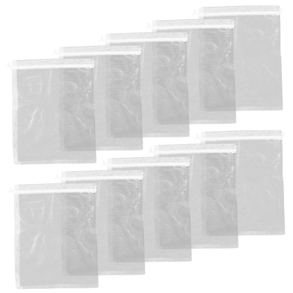 ERINGOGO 10pcs Plush Animal Storage Bag Breathable Organza Pouch for Stuffed Doll Organization Mesh Storage for Toys Versatile Use