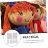 ERINGOGO 10pcs Plush Animal Storage Bag Breathable Organza Pouch for Stuffed Doll Organization Mesh Storage for Toys Versatile Use view 3