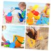 Gogogmee Boys and Girls Beach Shovel Toys Set 12-Piece Plastic Set Digging Shovels Rake Sifter Safe for Little Ones Random view 4
