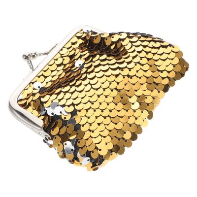 Toddmomy Reversible Sequin Wallets Mini Handbags for Boys and Girls Colorful and Fun Party Favor Pouches Lightweight Doll Accessories for Creative Playtime and Stylish Present